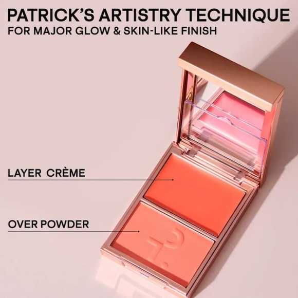 Patrick Ta | Major Headlines Double Creme & Powder Blush Duo | Not Too Much - Picture 5 of 5